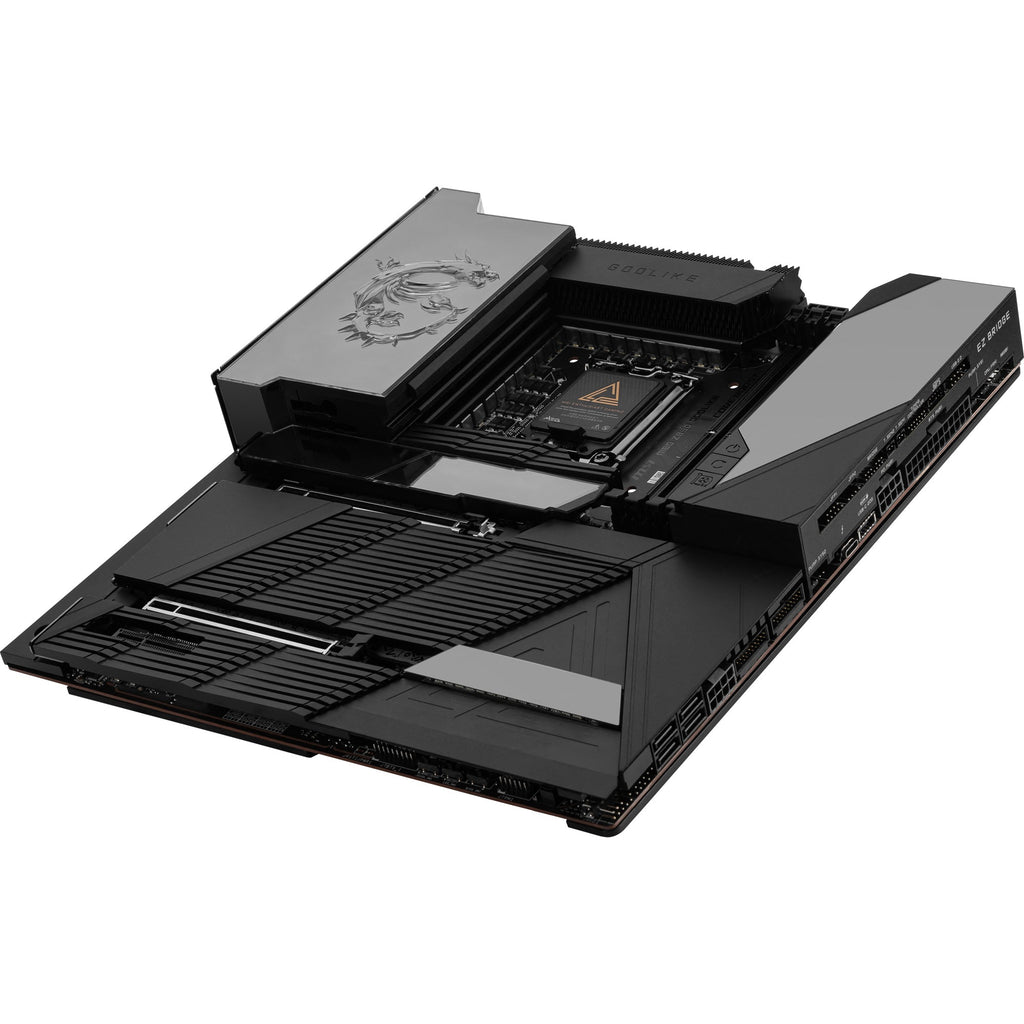 Msi meg z890 godlike socket 1851 moederbord (zwart, raid, 10gb-lan, 5gb-lan, wlan, bt, sound, e-atx)