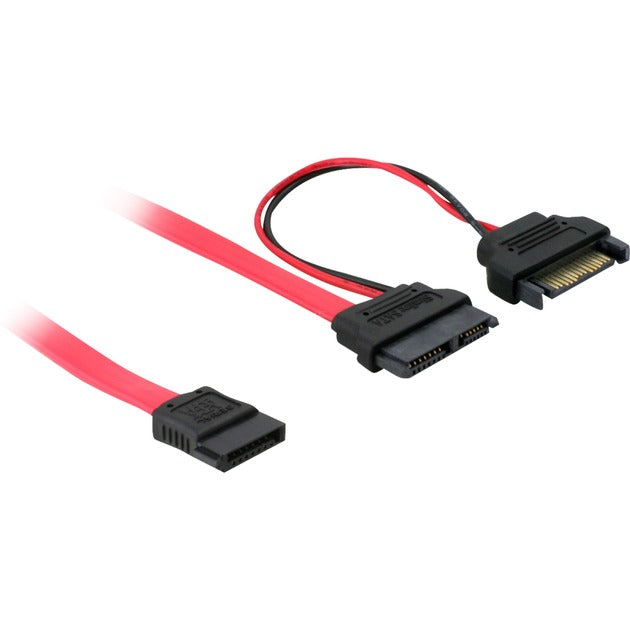 DeLOCK Slim SATA 13-Pin > 7-Pin SATA + SATA-Stromversorgung
