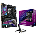 Asrock z890 nova wifi socket 1851 moederbord (zwart, raid, 5gb-lan, 2.5gb-lan, wi-fi 7, bt, sound, atx)