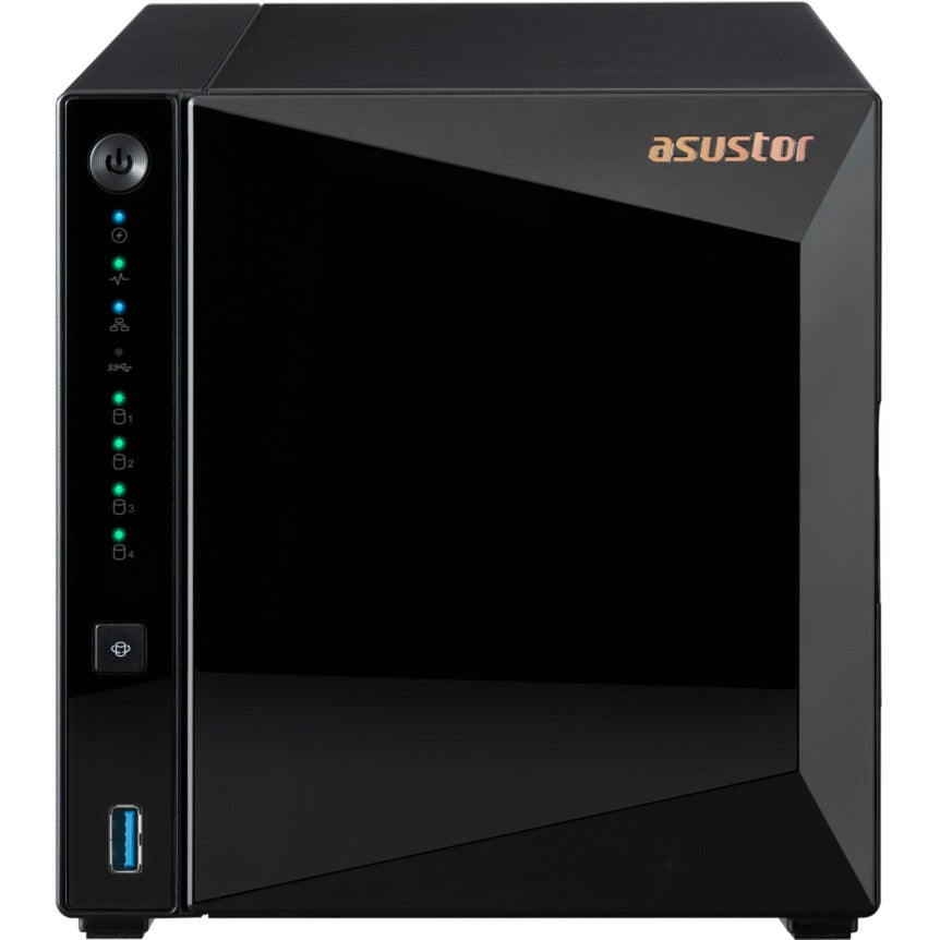 Asustor drivestor 4 pro gen2 nas (zwart, lan, usb)