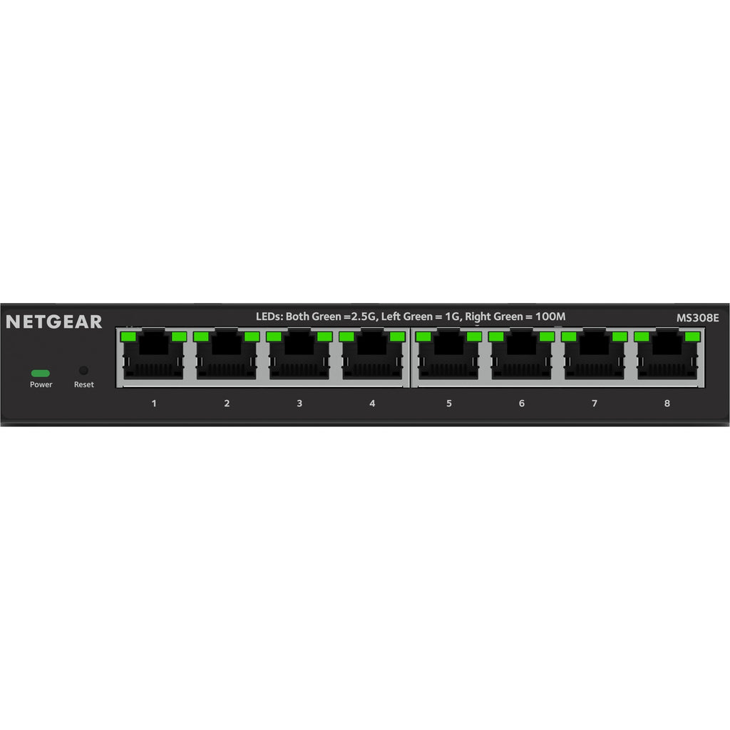 Netgear 8-port 2.5g multi-gigbit ethernet plus switch (ms