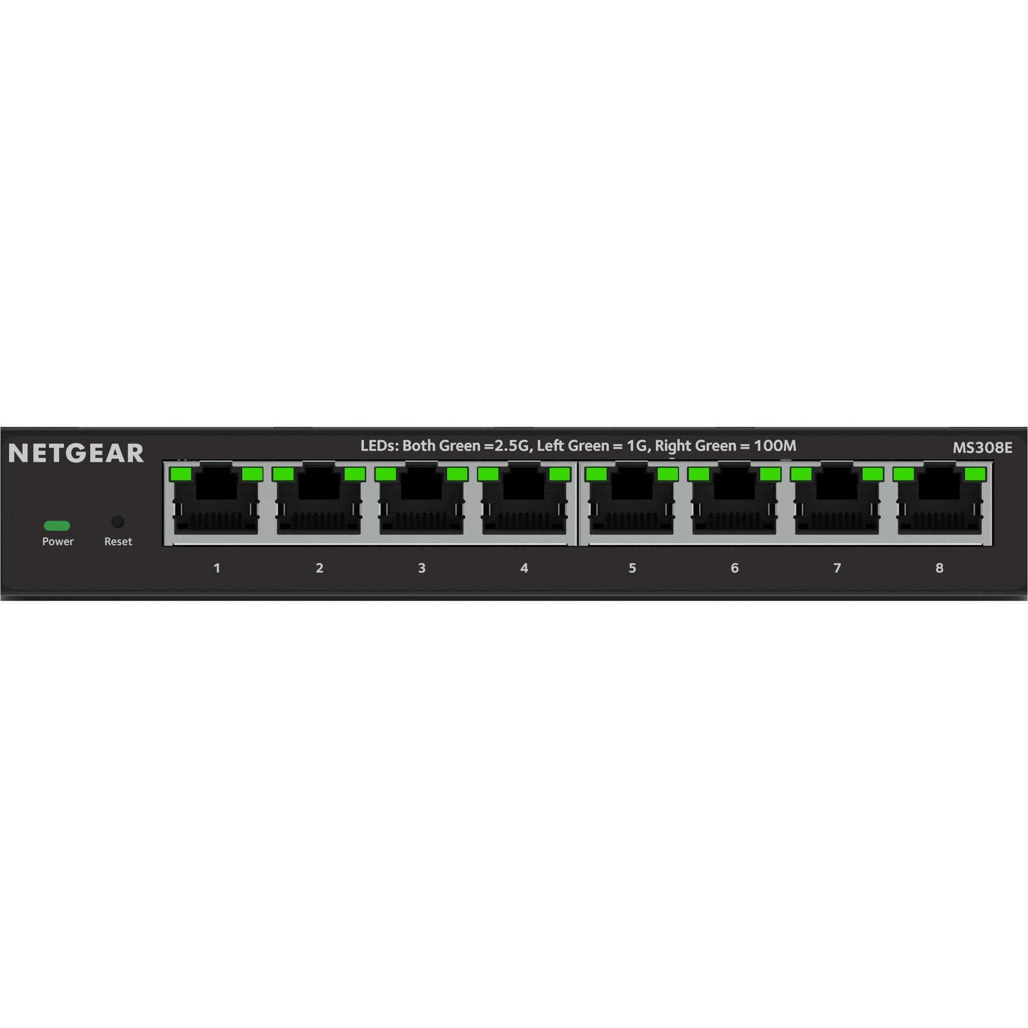 Netgear 8-port 2.5g multi-gigbit ethernet plus switch (ms