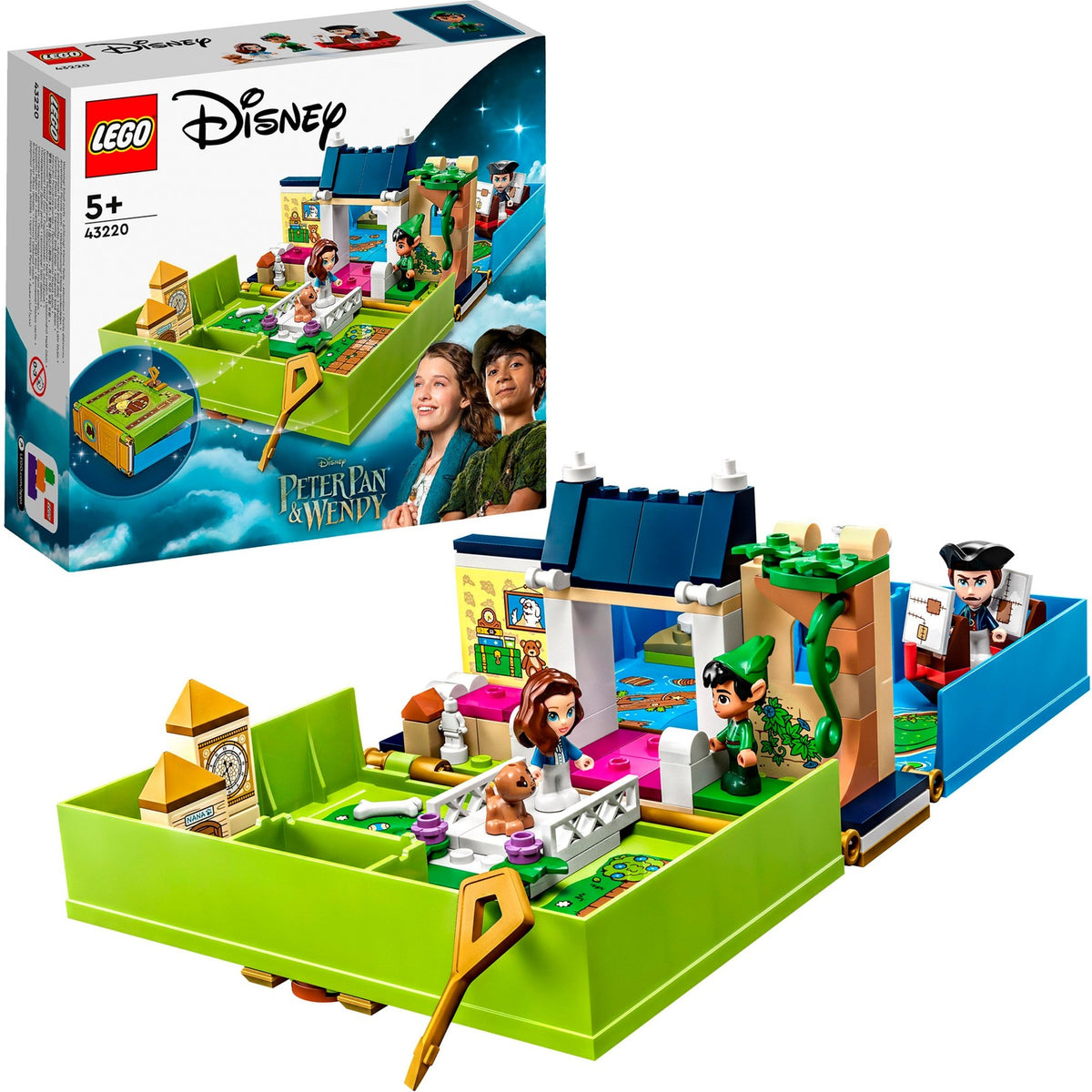 Lego Disney Peter Pan Wendys Märchenbuch-Abenteuer-Set