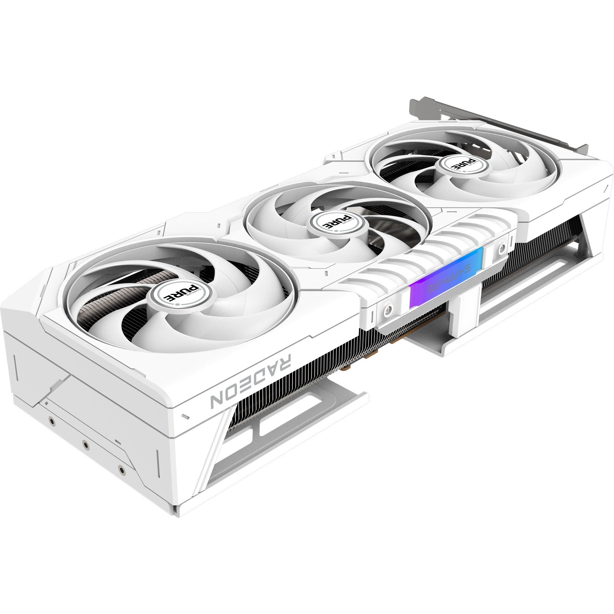 Sapphire radeon rx 9070 pure oc grafische kaart (wit, 2x displayport, 2x hdmi, rdna4)