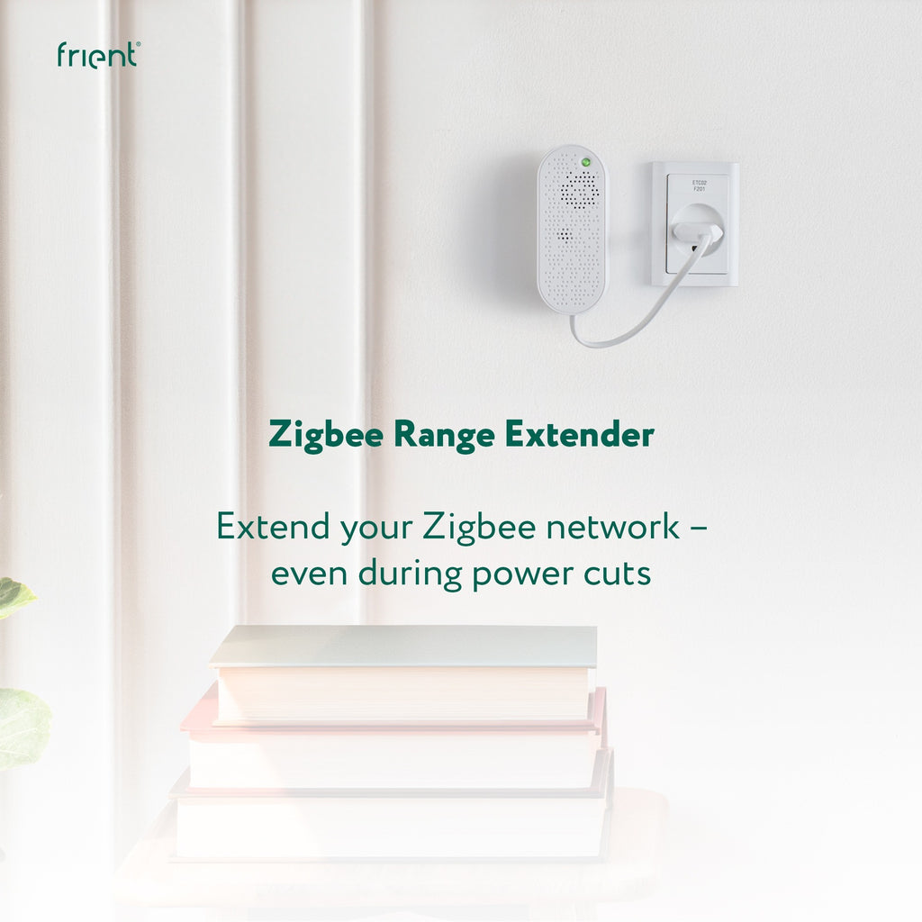 Frient zigbee range extender eu mesh access point (wit, zigbee 3.0)