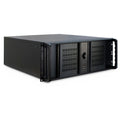 Inter-tech 4u-4098-s rack behuizing (zwart | 2x usb-a)