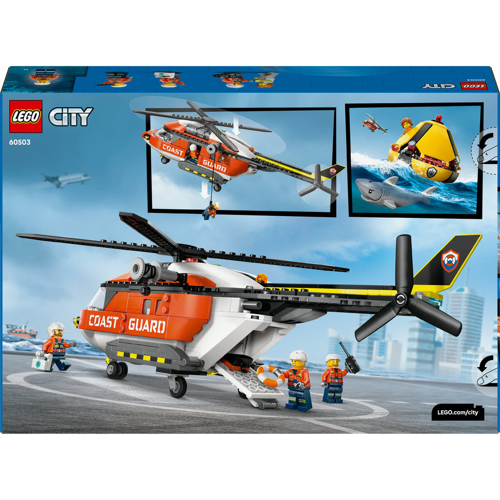 LEGO City 60503 Hubschrauber der Küstenwache