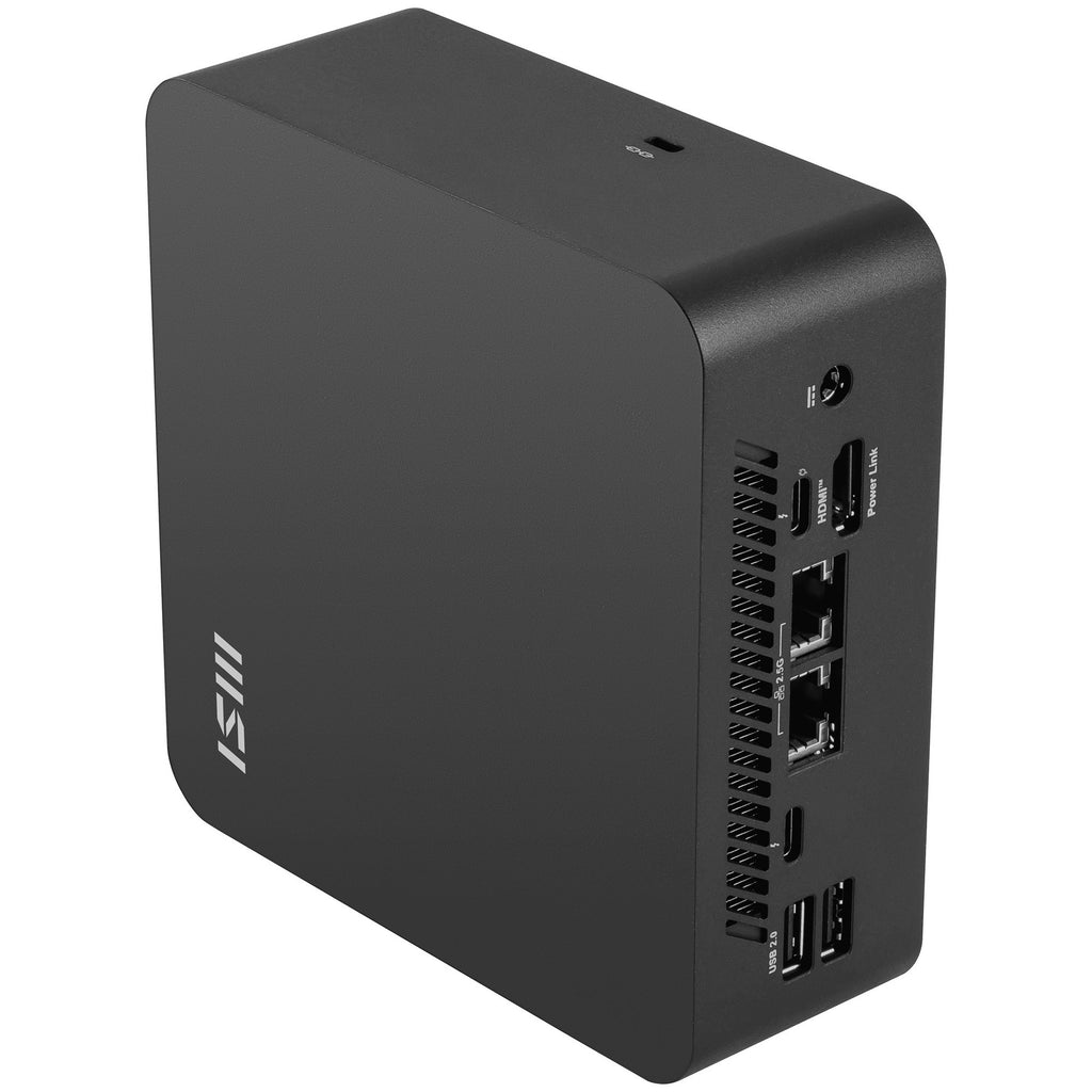 Msi cubi nuc ai+ 2mg-007eu pc-systeem (zwart | core ultra 7 258v | arc graphics 140v | 32 gb | 1 tb ssd)