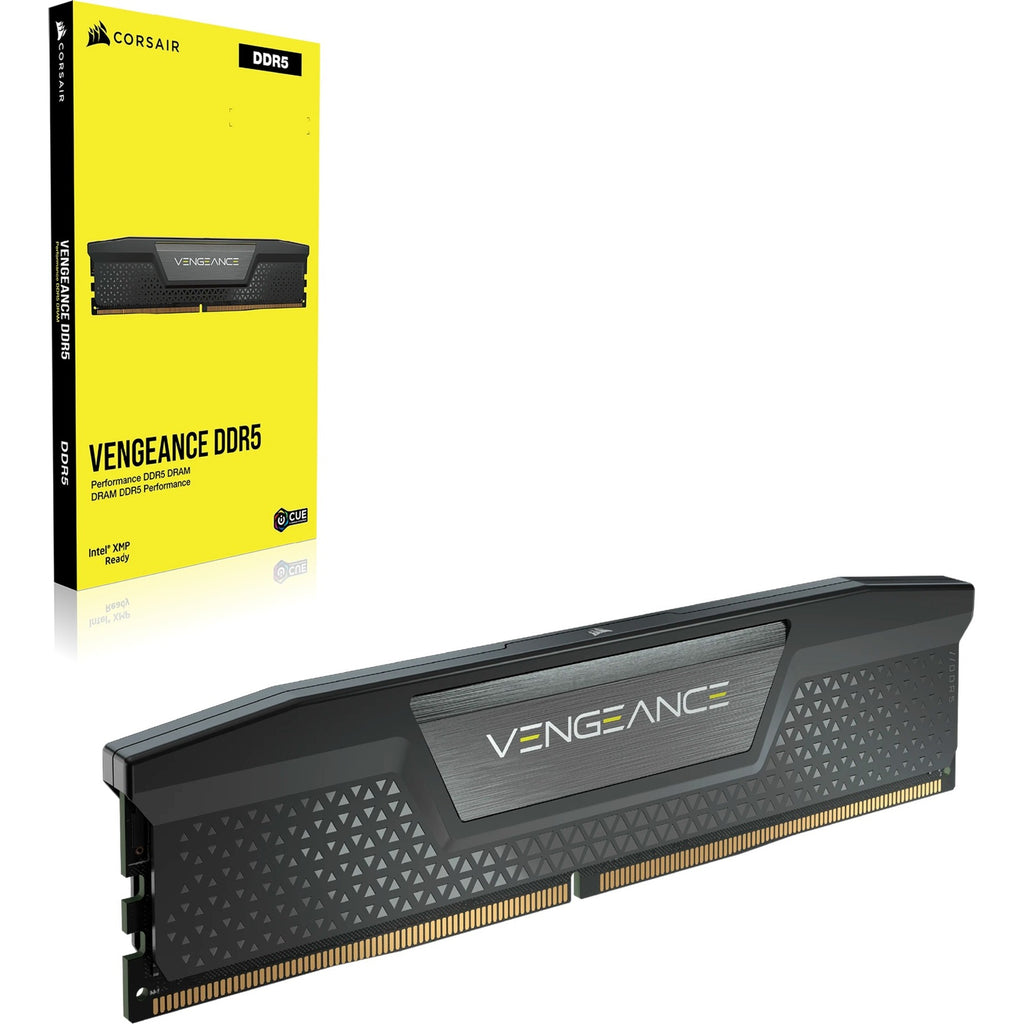 Corsair vengeance 32 gb ddr5-6000 (2x 16 gb) werkgeheugen (zwart, cmk32gx5m2b6000c38, xmp 3.0)