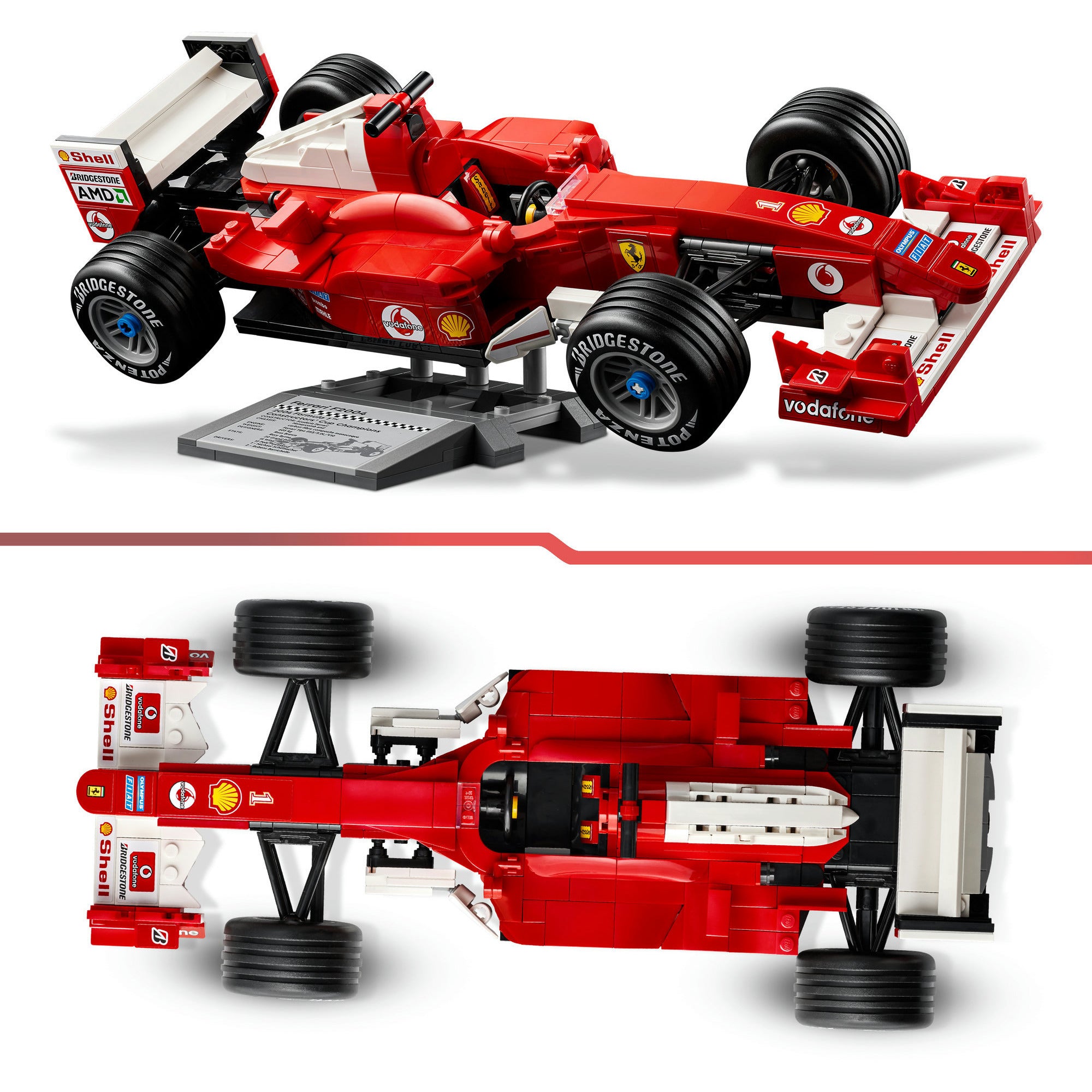 LEGO Icons 11375 Ferrari F2004 und Michael Schumacher