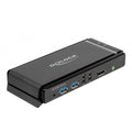 Delock displayport 1.4 8k kvm-switch (grijs zwart)