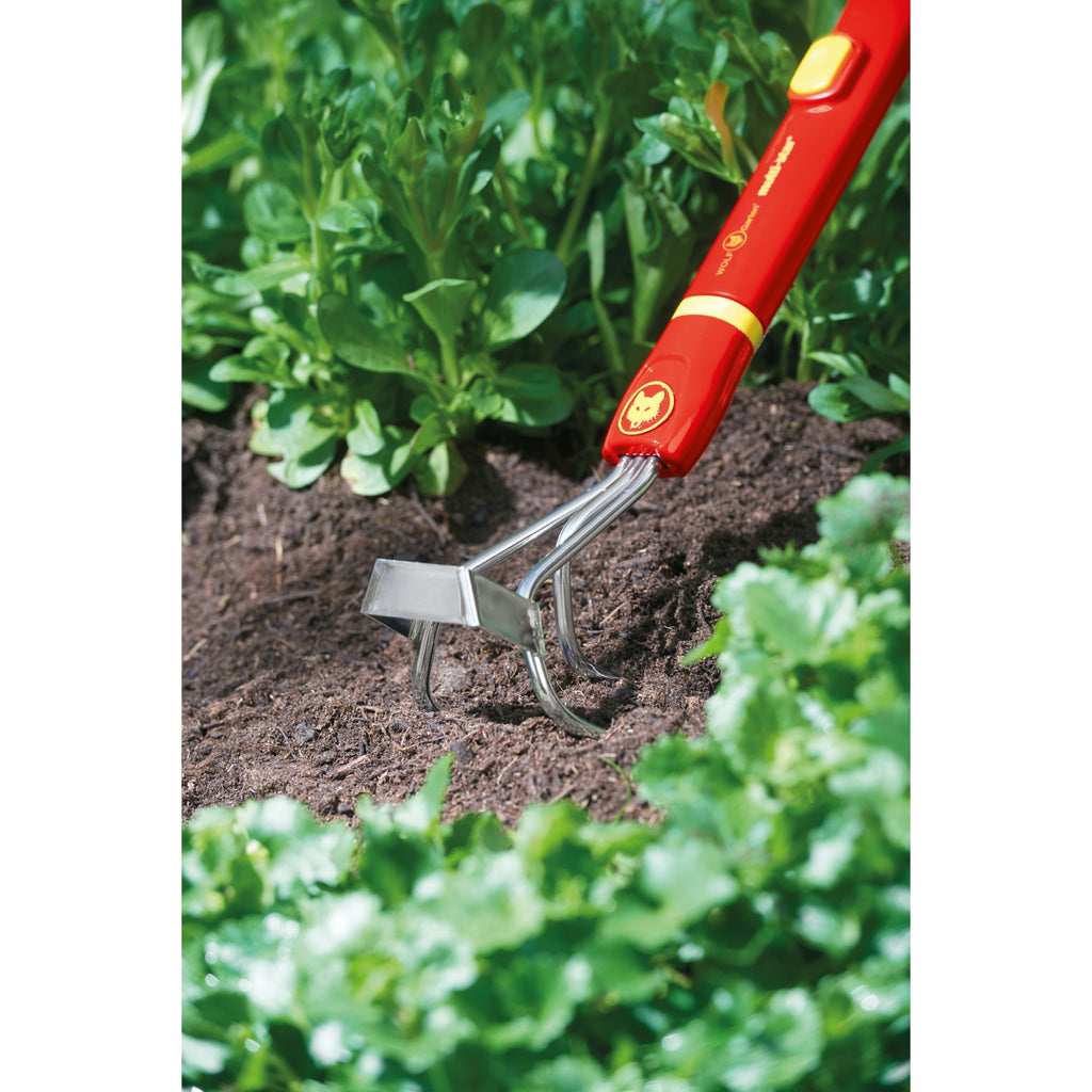 Wolf-garten wolf jätegrubber lb-m handkrabber (rood geel)