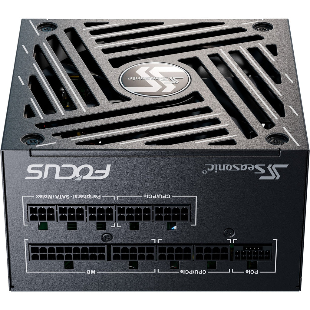 Seasonic focus gx-750-v4 atx3.1 modulaire 750 watt voeding (zwart, 2x pcie)