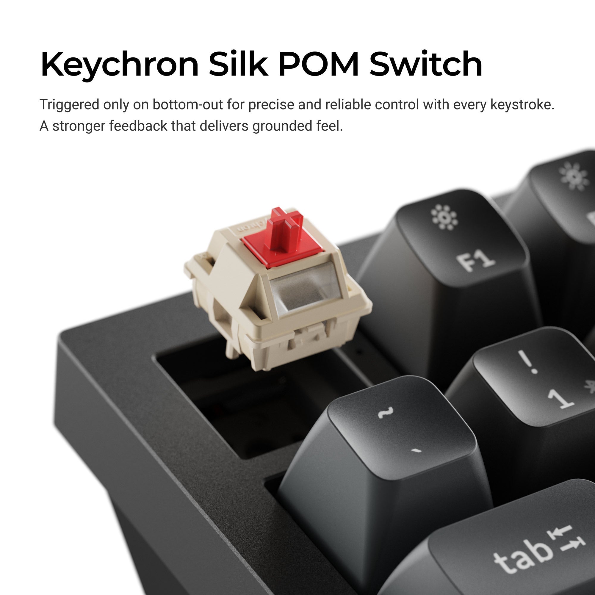 Keychron q3 ultra-m4 8k wireless custom mechanical keyboard (zwart, us lay-out (qwerty), silk pom banana, 80% (tkl), rgb, hot swap, 8k, 2.4 ghz | bluetooth 5.2 | usb-c)