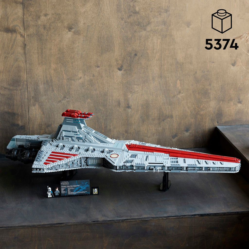 Lego star wars - venator-class republic attack cruiser constructiespeelgoed (75367)