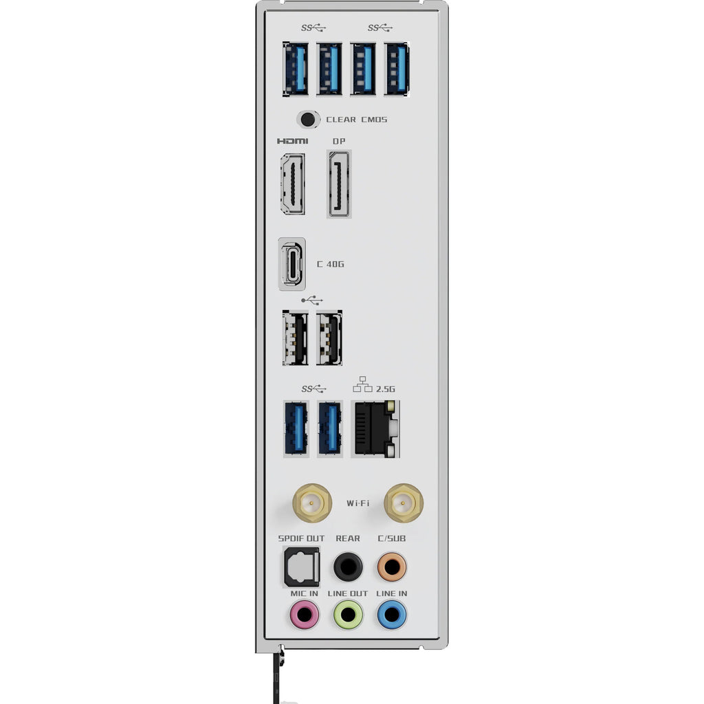 Maxsun ms-terminator z890-a wifi socket 1851 moederbord (zwart, raid, 2.5 gb-lan, wlan, bt, sound, atx)