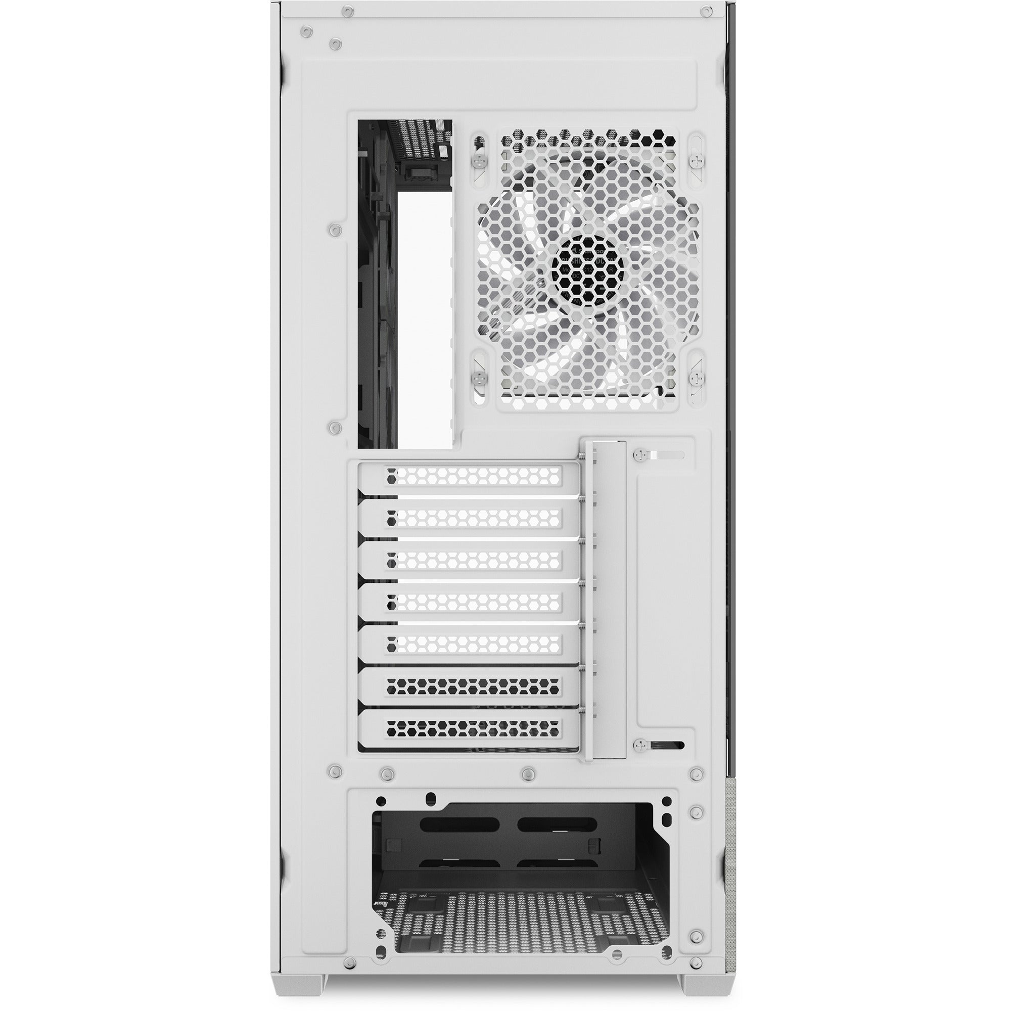 Sharkoon ak7 argb midi tower behuizing (wit | 2x usb-a | 1x usb-c | rgb | window)