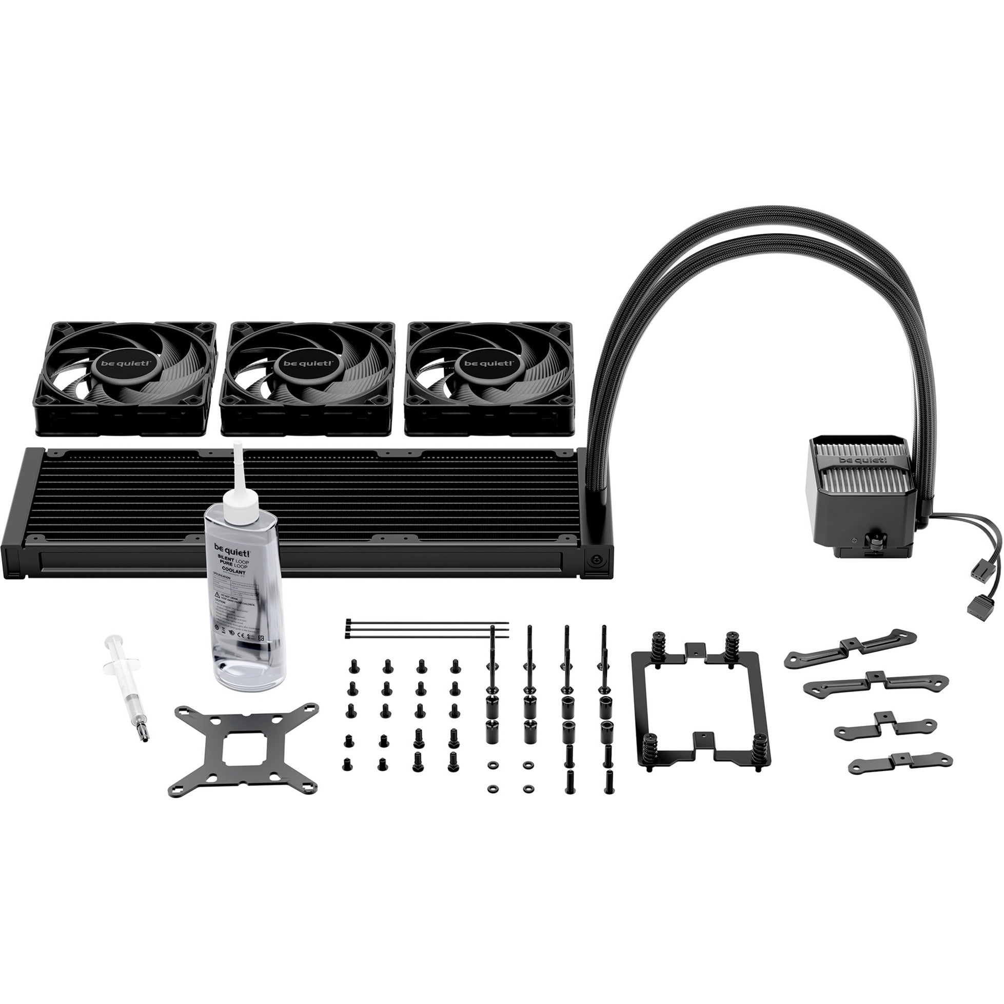 Be quiet! silent loop 3 360 waterkoeling (zwart, 4-pin pwm)