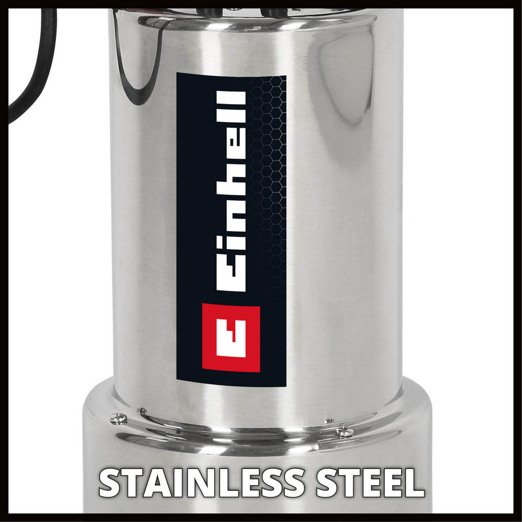 Einhell gc-dp 7035 n eco plus vuilwaterpomp (roestvrij staal rood)