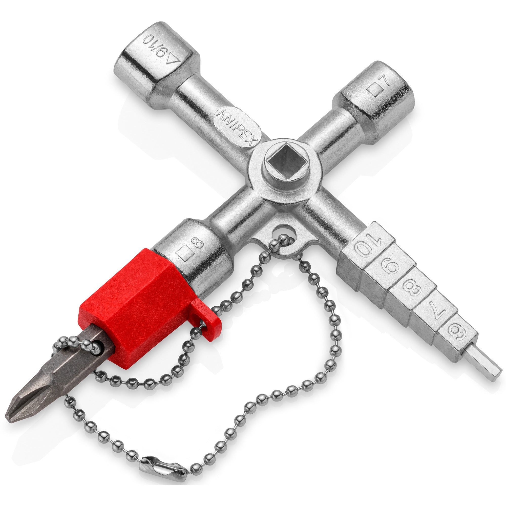 Knipex kruisdopsleutel - 5 7 8+10+4-10mm