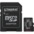 Kingston canvas select plus 64 gb microsdxc geheugenkaart (zwart, uhs-i u1, class 10, v10, incl. sd adapter)