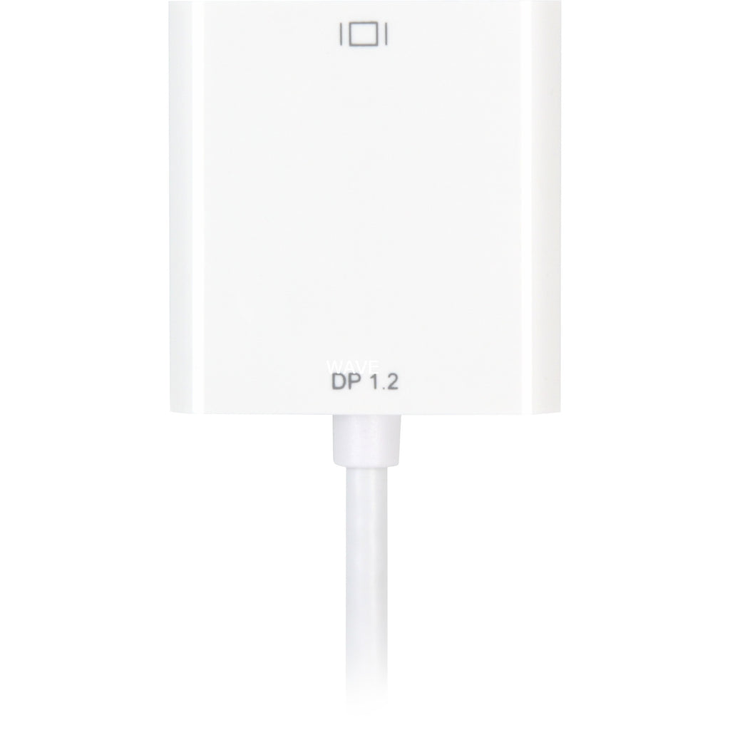 Sharkoon displayport 1.2 > dvi24+1 kabel (wit, 0,15 meter)