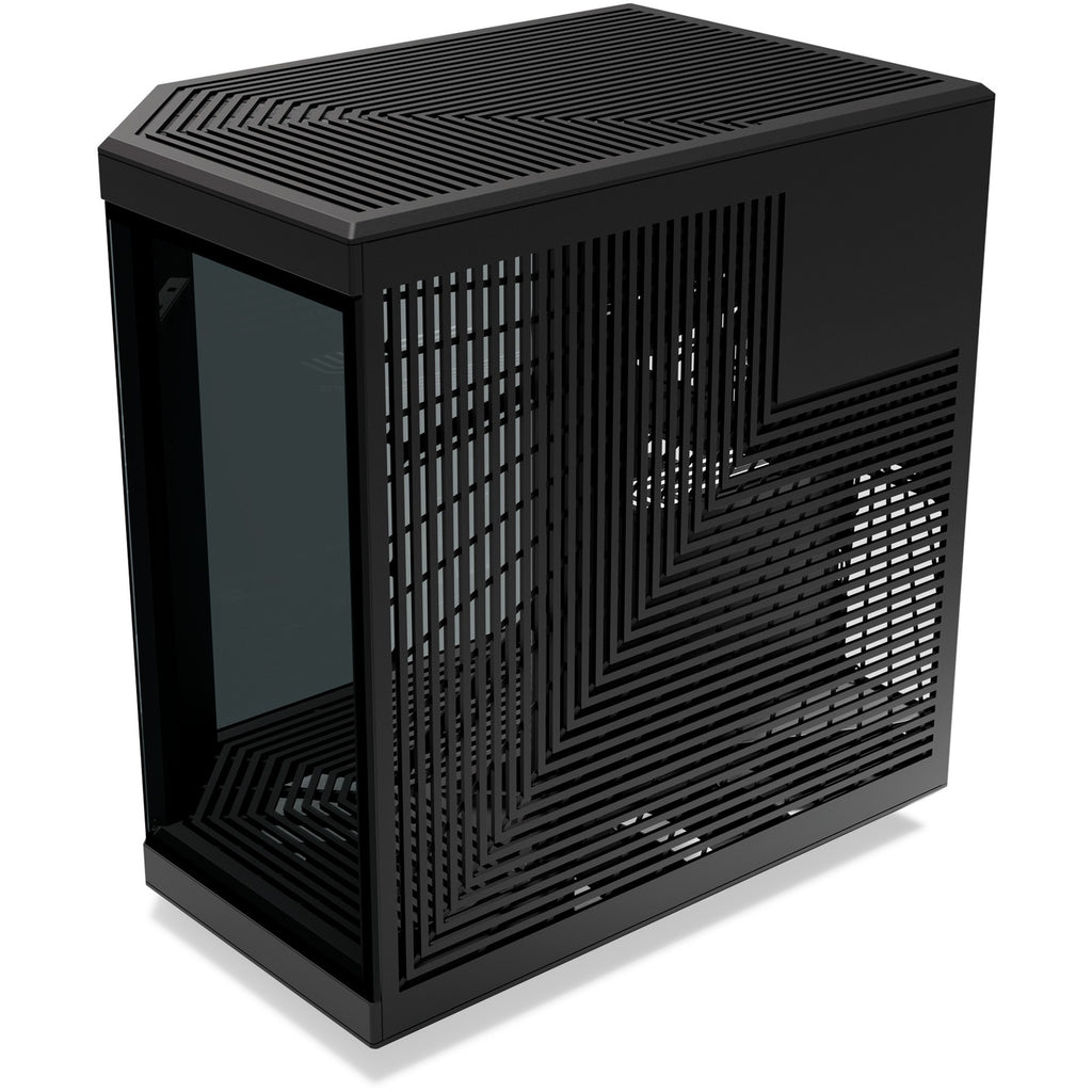Hyte y70 touch infinite midi tower behuizing (zwart | 2x usb-a | 1x usb-c | tempered glass)