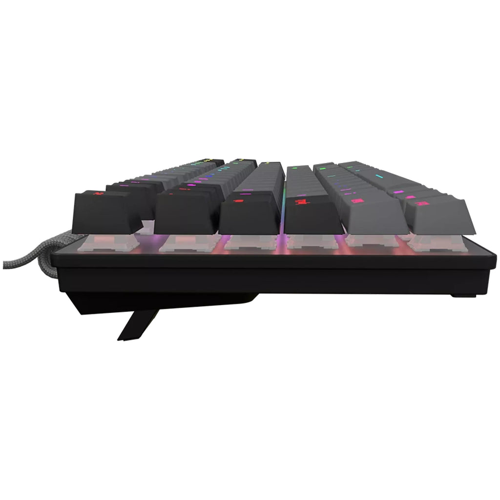 Lorgar azar 514tkl rgb mechanisch gaming toetsenbord (zwart, us lay-out (qwerty), logar dream, 80% (tkl), rgb)