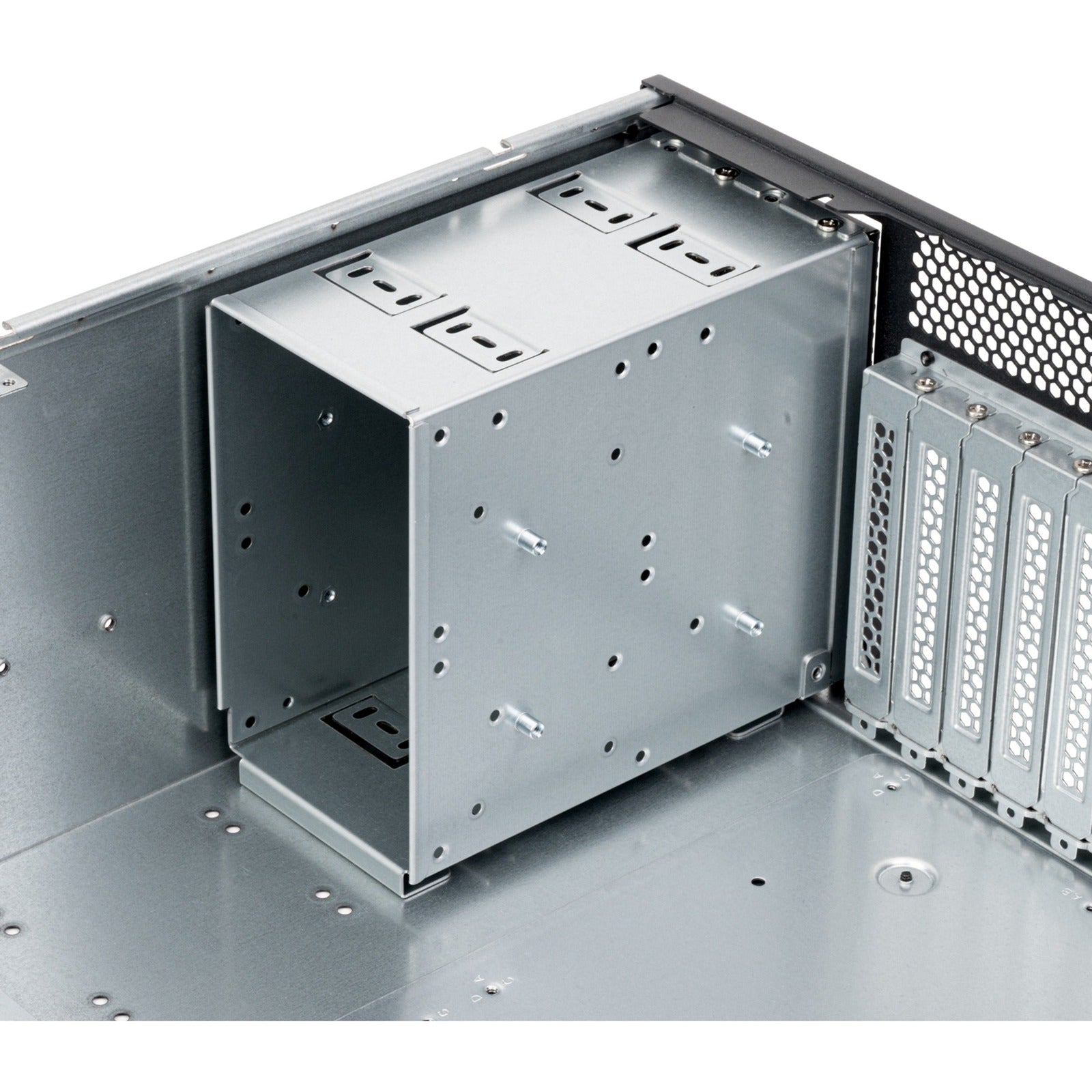 Silverstone rm47-502-i rack behuizing (zwart)