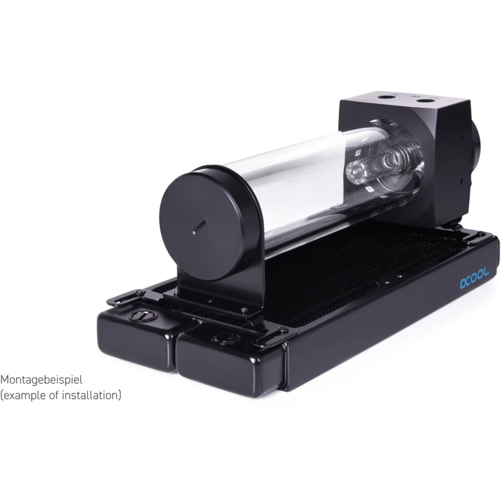 Alphacool core 200 aurora d5 vpp reservoir with vpp655 pwm pump pomp (rgb)