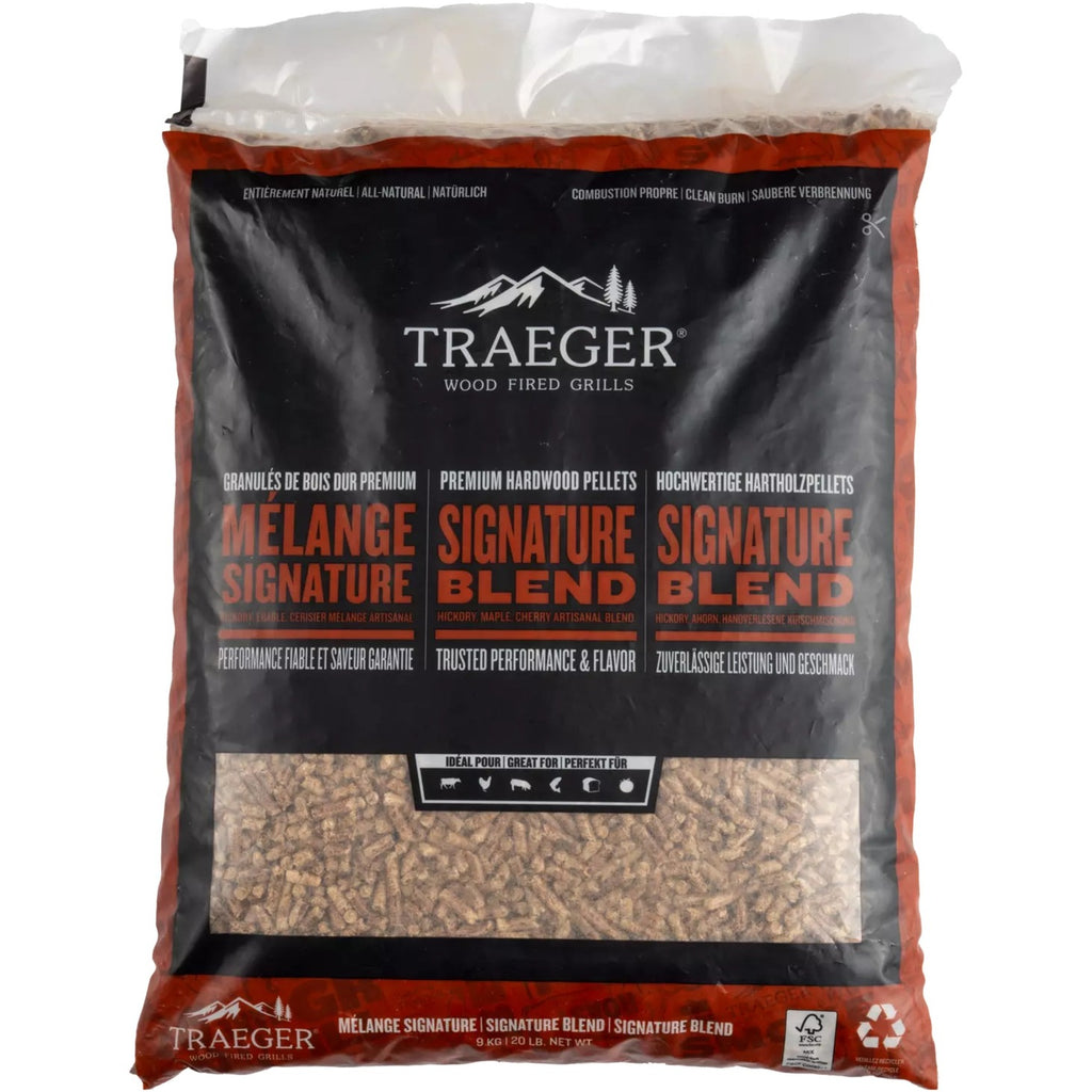Traeger Pellets von Hardhout Signatur