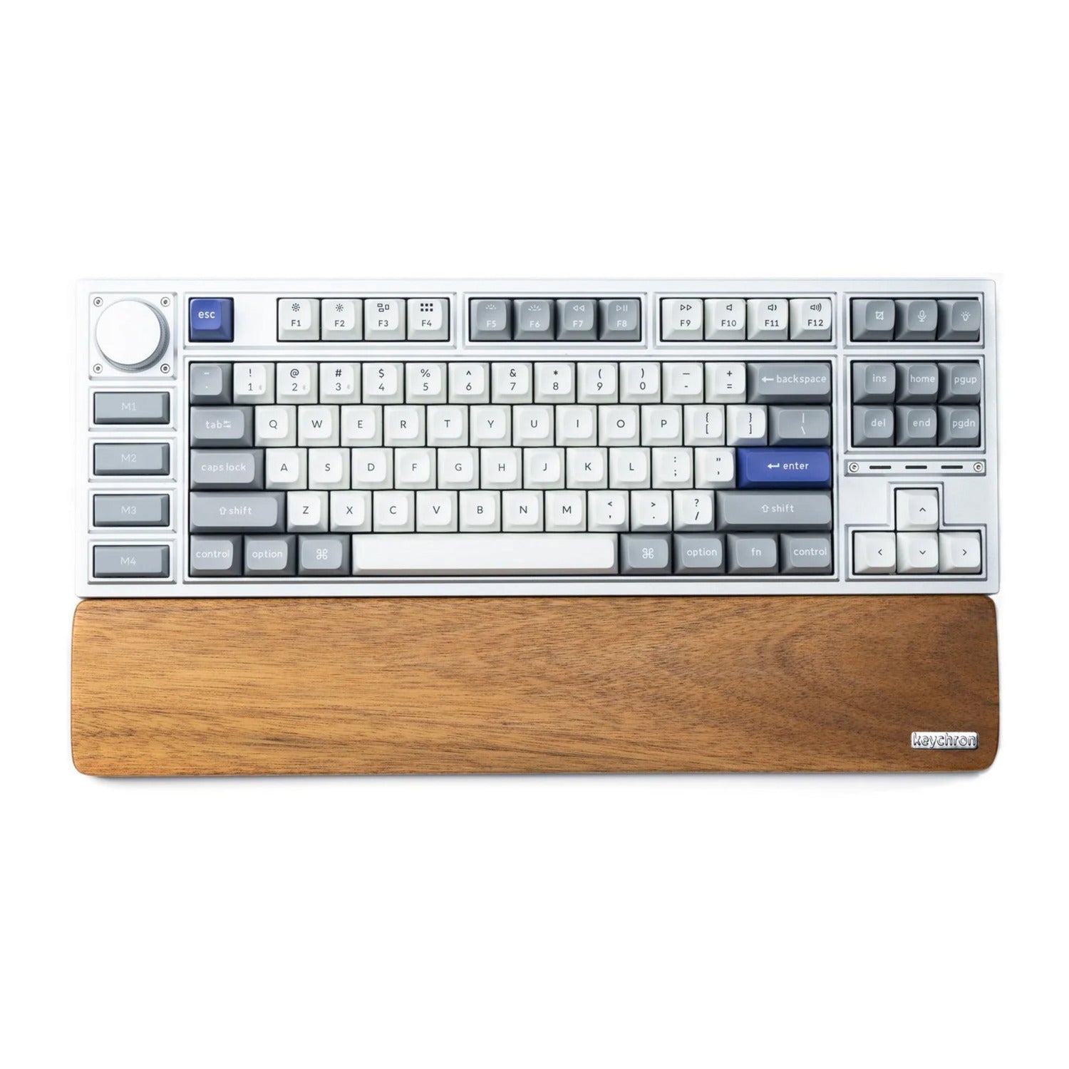 Keychron q3 pro special edition wooden palm rest polssteun (houtkleur)