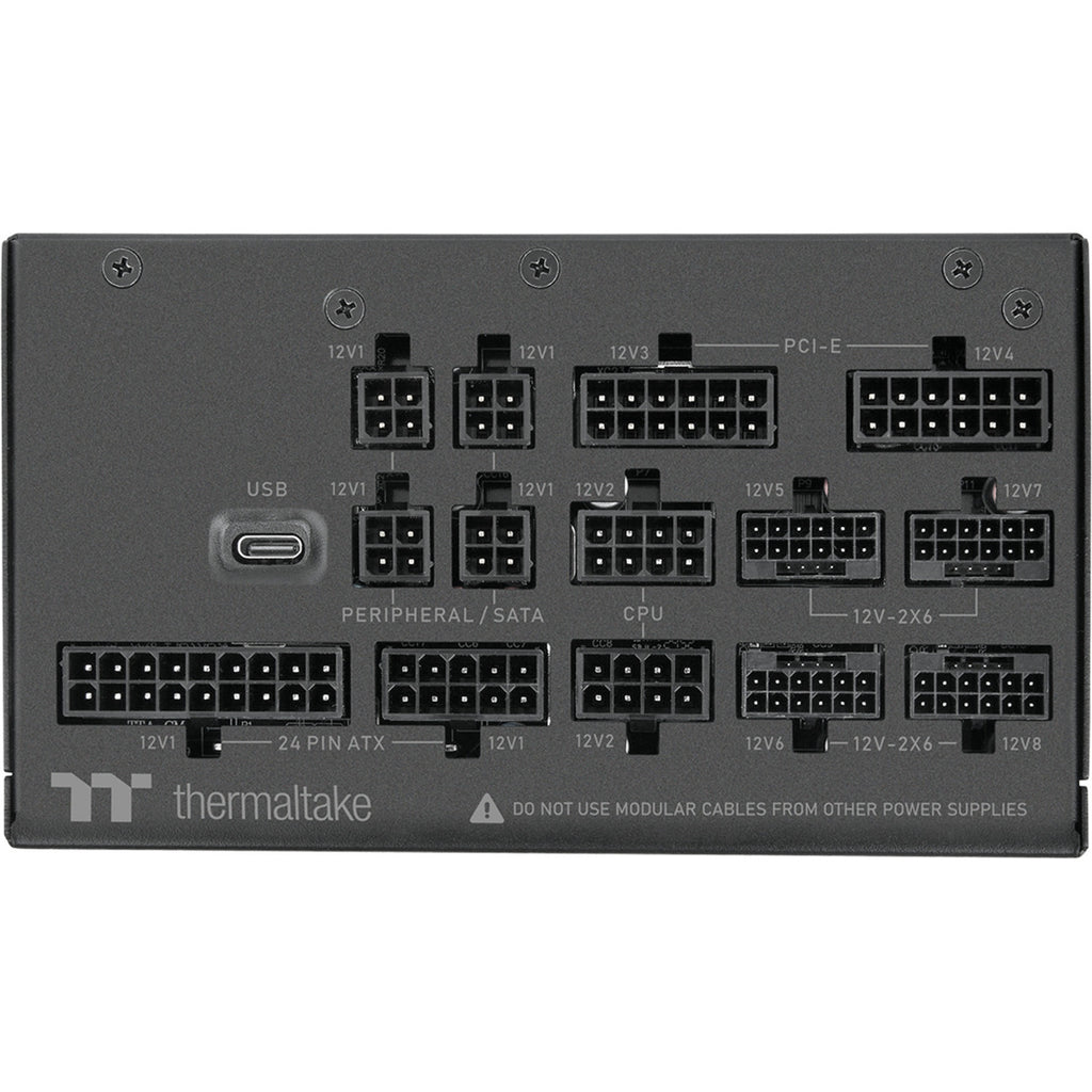 Thermaltake toughpower i modulaire 2000 watt voeding (zwart, 4x 12v-2x6, 8x pcie)
