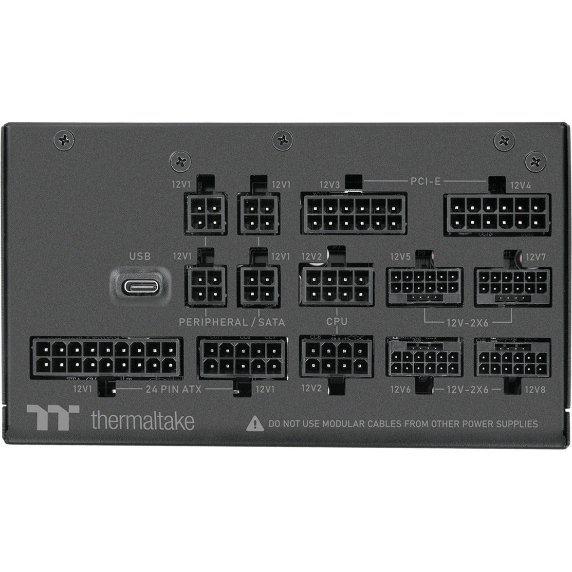Thermaltake toughpower i modulaire 2000 watt voeding (zwart, 4x 12v-2x6, 8x pcie)