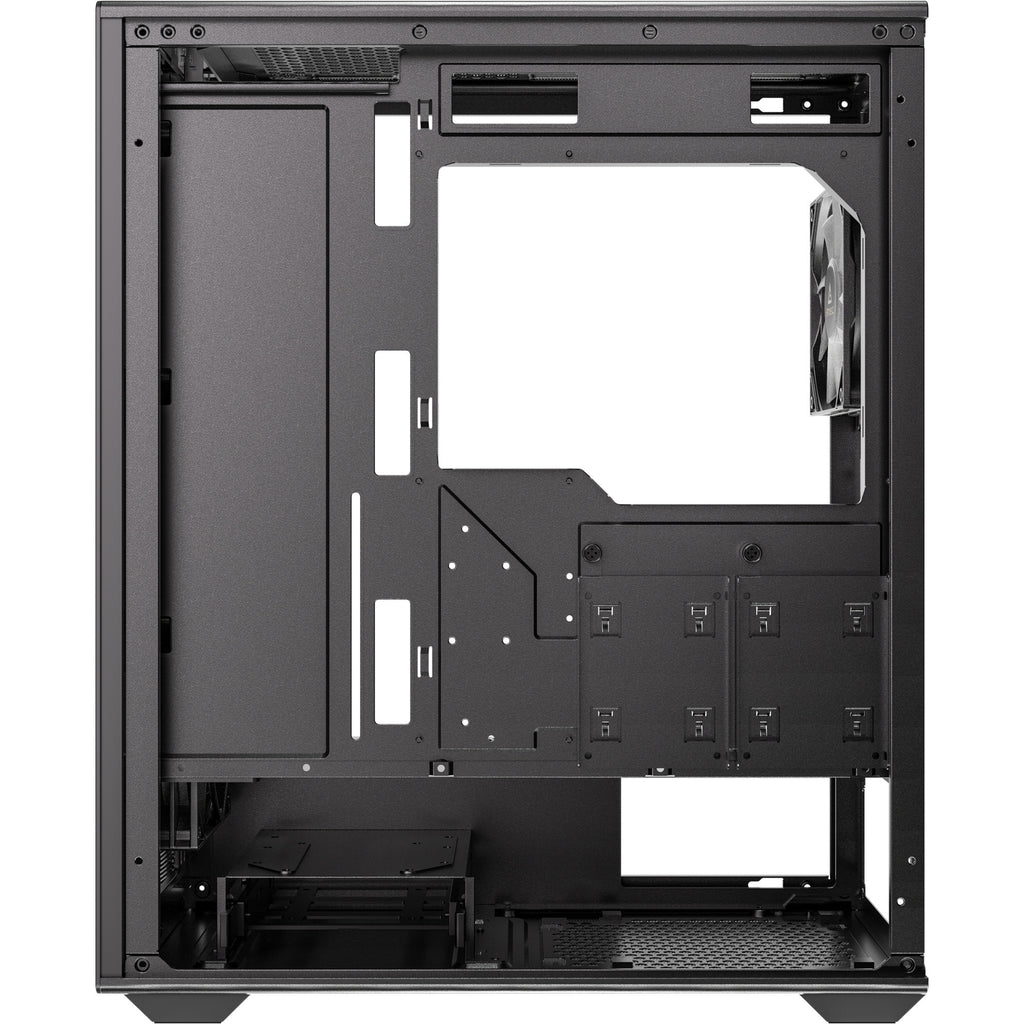 Antec ax85 argb midi tower behuizing (zwart | 2x usb-a | tempered glass)