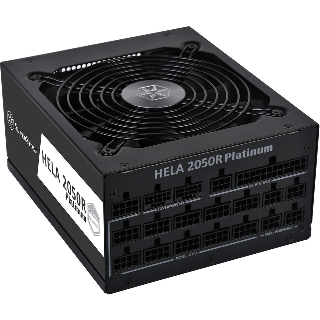 Silverstone hela 2050r platinum, modulaire 2050 watt voeding (zwart, 14x pcie)