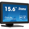 Iiyama prolite t1633msc-b1 15.6 touchscreen monitor (zwart, hdmi, displayport, 2x usb-a)