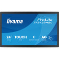 Iiyama prolite tf2438msc-b2 23.8 monitor (zwart, 120 hz, hdmi, displayport, audio, usb, touch)