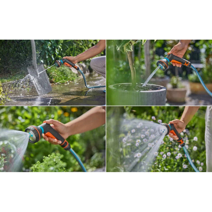 Gardena classic multifunctionele broes spuitpistool (donkergrijs oranje, 18370-20)