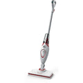 Black+decker bds1616r 1600w steam-mop met 2 stoomdoeken stoomreiniger (wit rood)