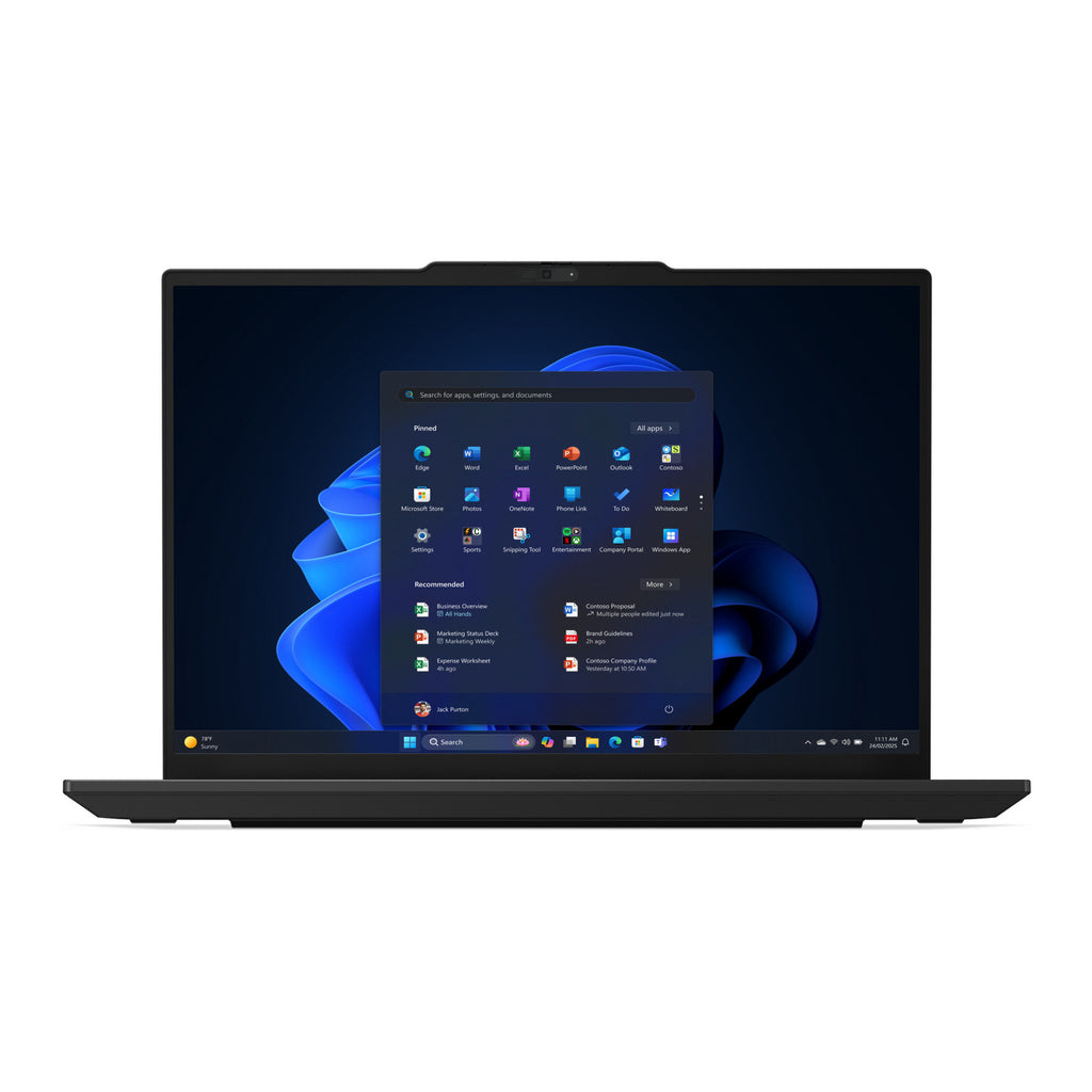 Lenovo thinkpad e14 gen 7 amd (21t0006qmh) 14 laptop (zwart | ryzen 7 250 | radeon 780m | 16 gb | 512 gb ssd)