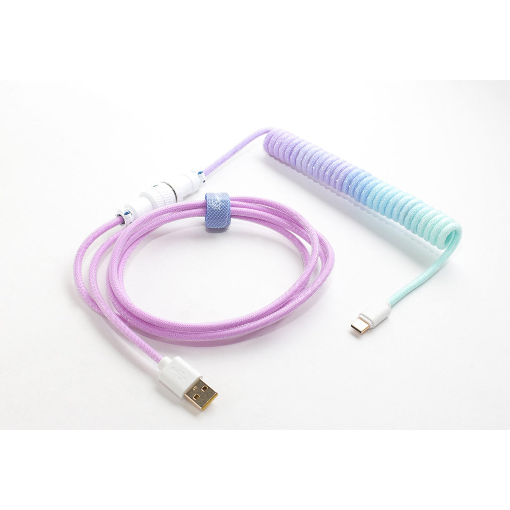 Ducky coiled cable v2 - azure kabel