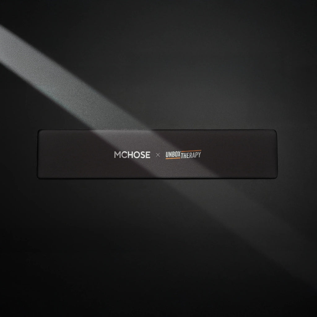 Mchose mchose x unbox therapy wrist rest polssteun (zwart)