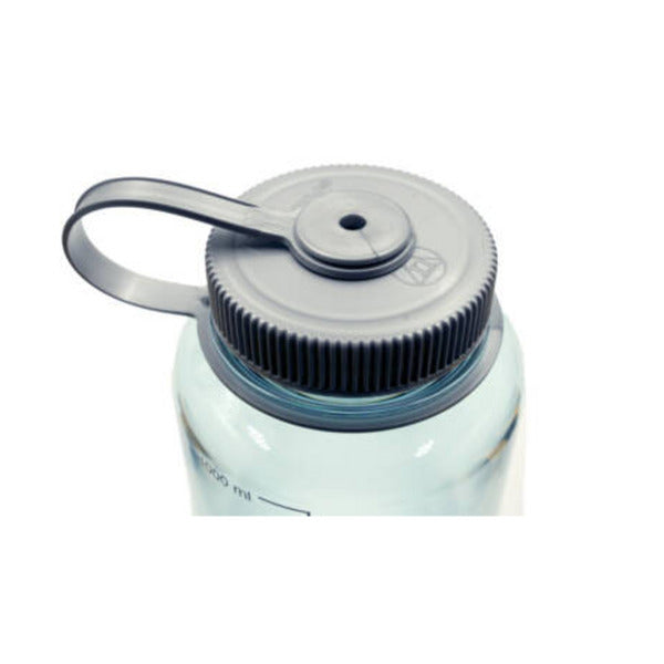 Nalgene wide mouth sustain water bottle, 1 liter drinkfles (lichtblauw)