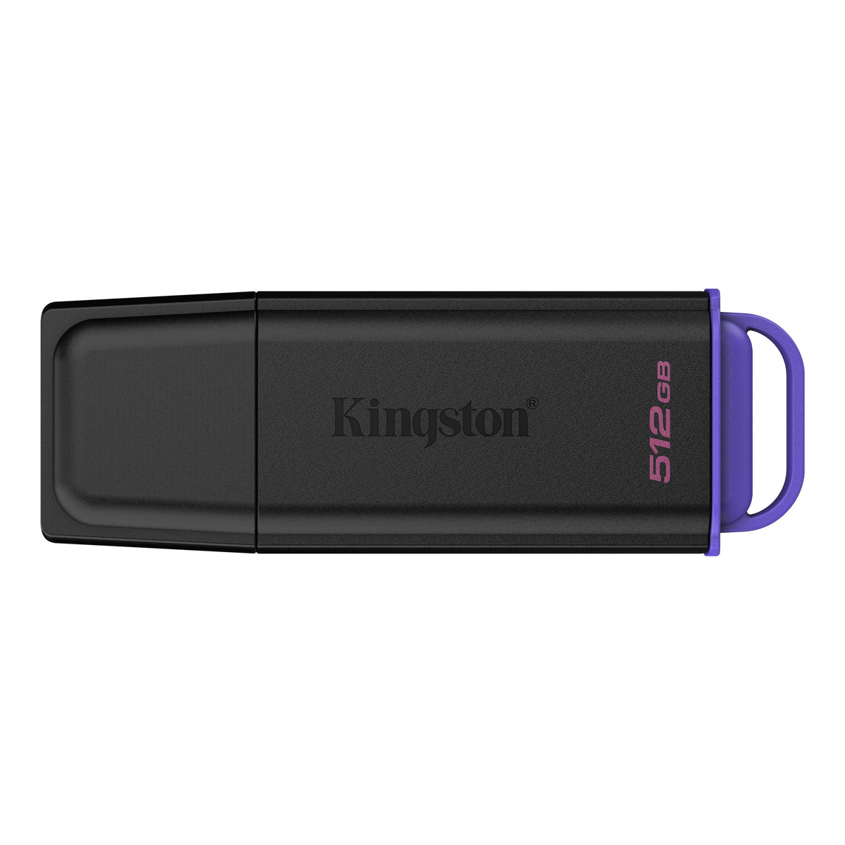 Kingston datatraveler exodia 512 gb usb-stick (zwart lila, usb-a 3.2 gen 1 (5 gbit s))