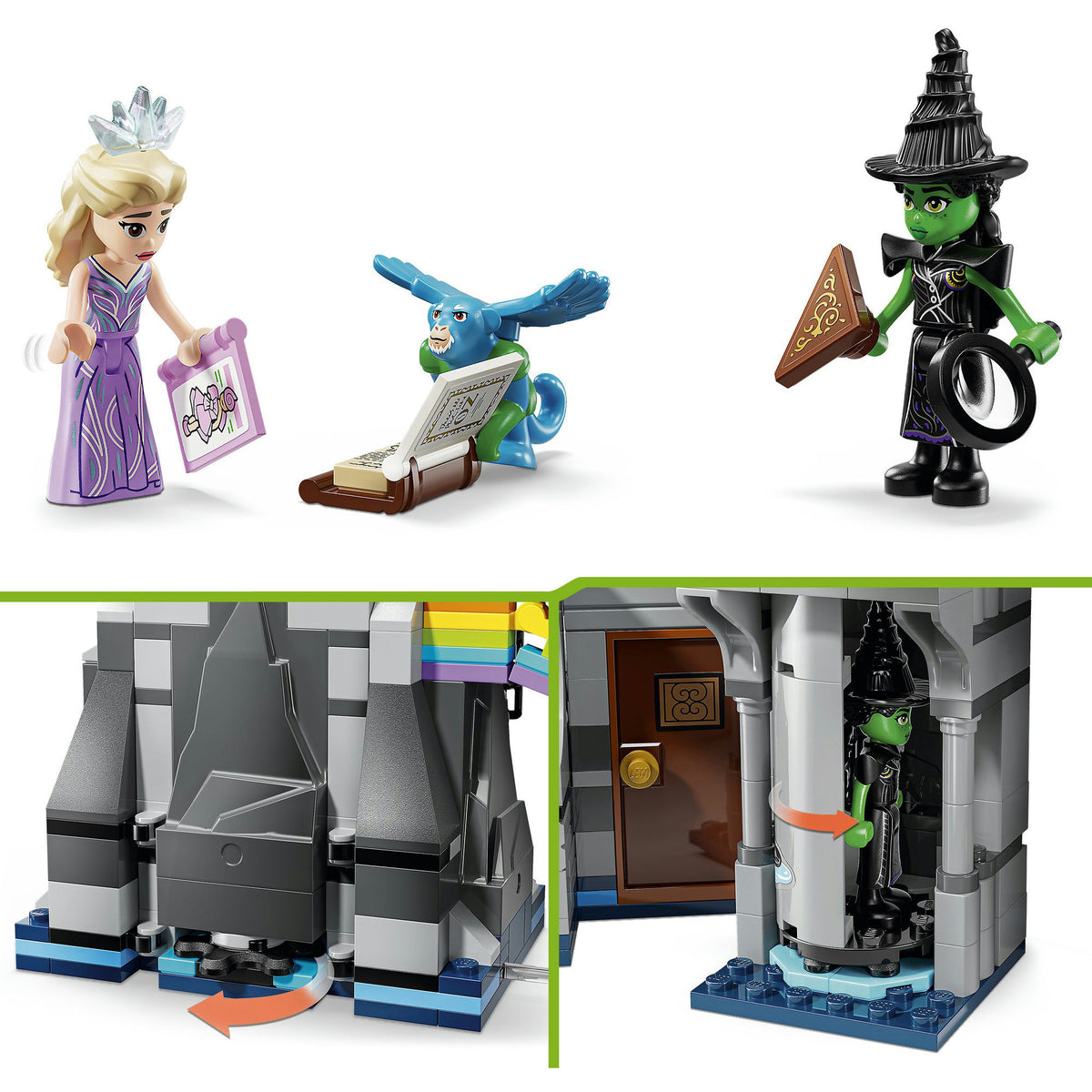 Lego ® wicked emerald city en kiamo ko kasteel, bouwset - 75689