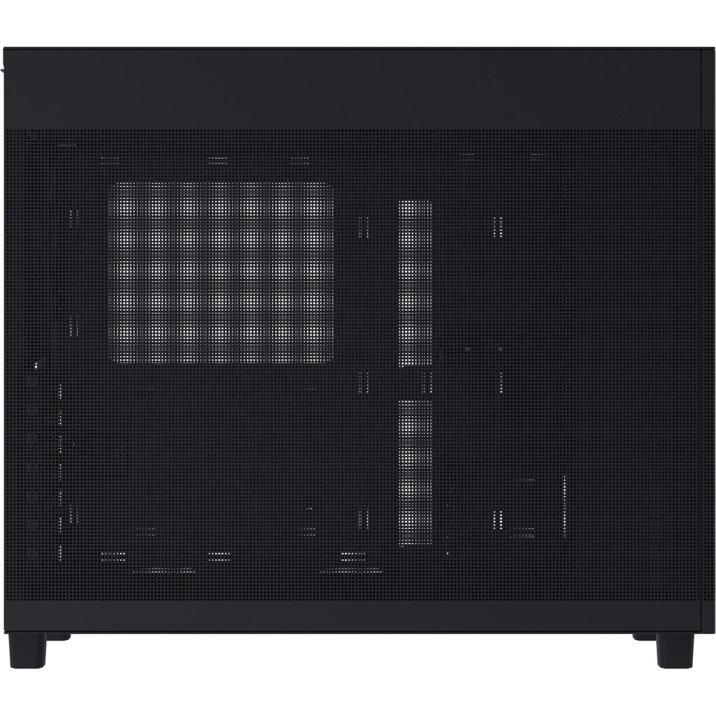 Asus prime ap303 - mesh panel midi tower behuizing (zwart | 2x usb-a | 1x usb-c)
