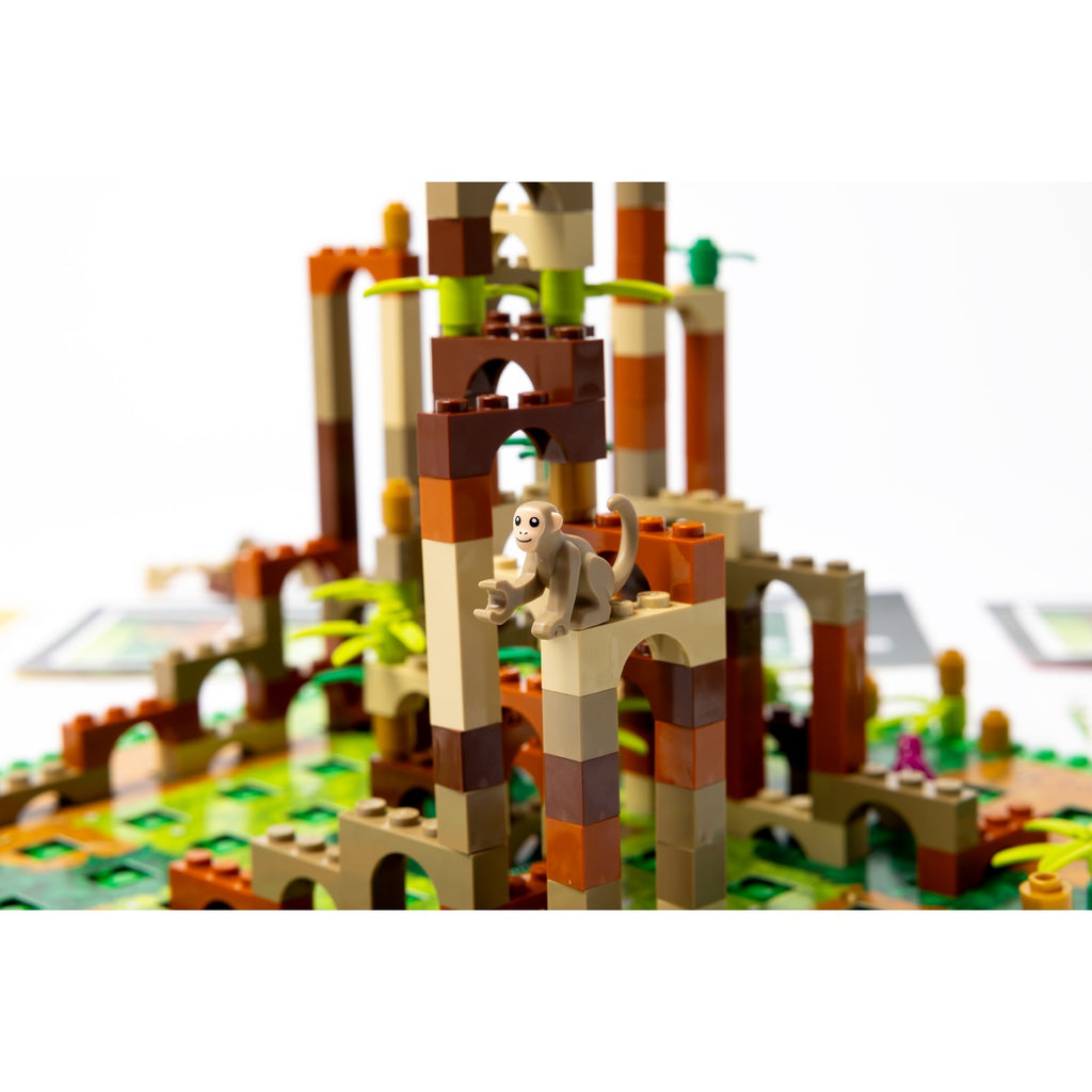 Asmodee lego® monkey palace bordspel (frans nederlands, 2 - 4 spelers, 45 minuten, vanaf 10 jaar)