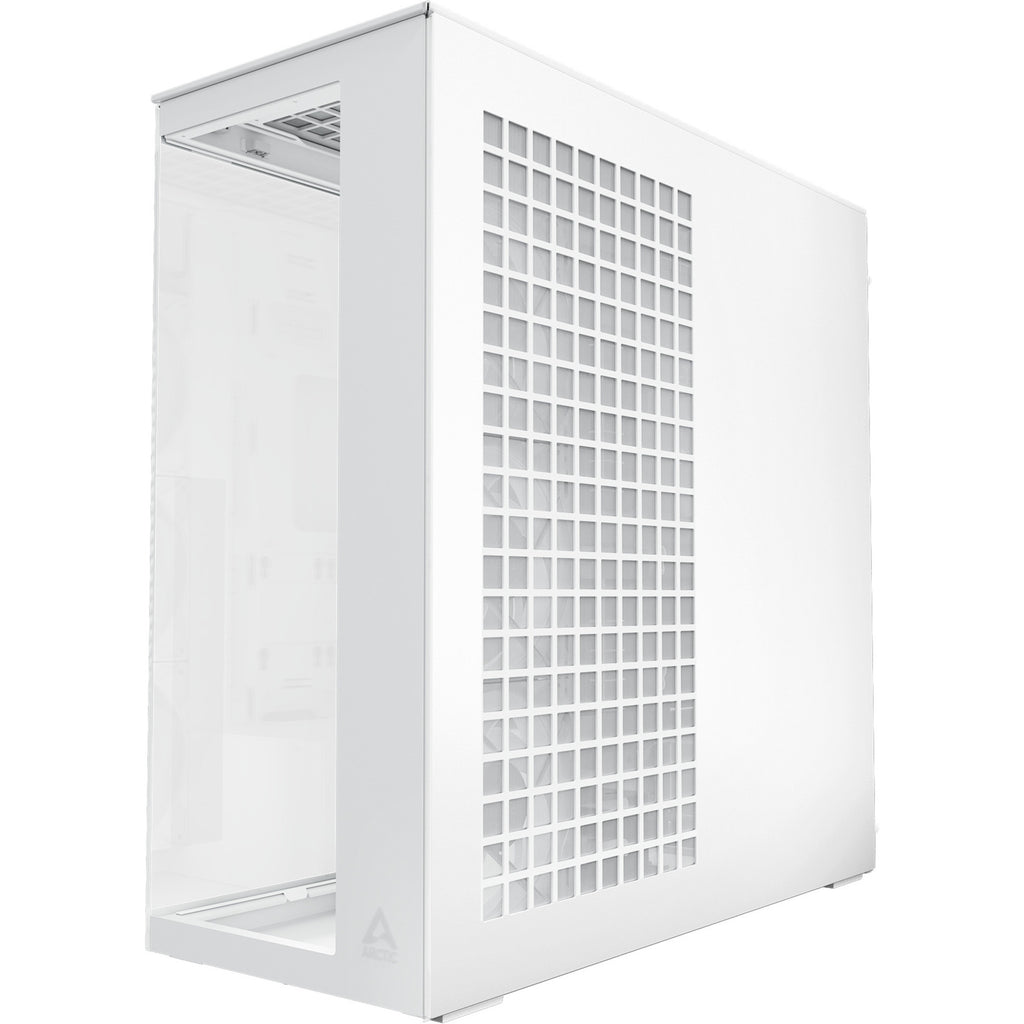 Arctic xtender vg midi tower behuizing (wit | 2x usb-a | 1x usb-c | rgb | tempered glass)