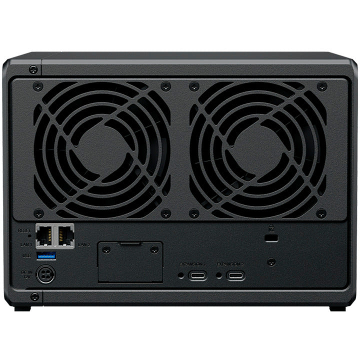 Synology diskstation ds1525+ nas (zwart, 2x lan, usb)